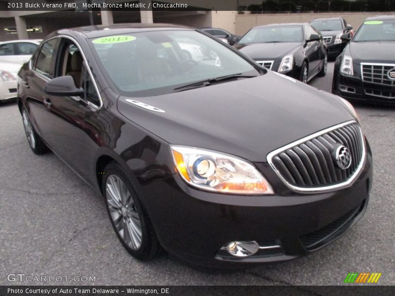 Mocha Bronze Metallic / Choccachino 2013 Buick Verano FWD