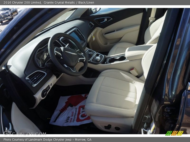 Granite Crystal Metallic / Black/Linen 2016 Chrysler 200 Limited