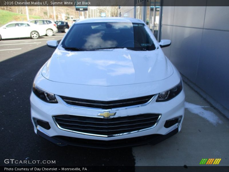 Summit White / Jet Black 2016 Chevrolet Malibu LT