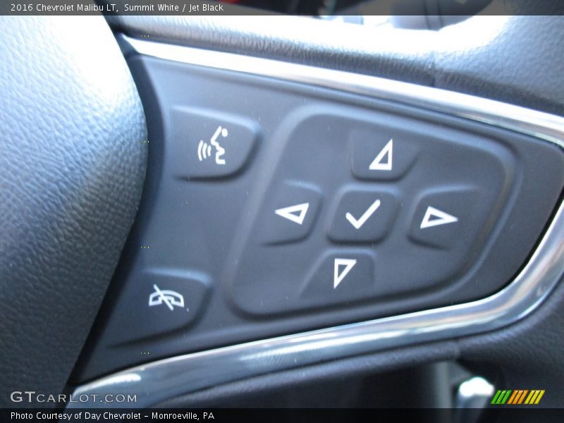 Summit White / Jet Black 2016 Chevrolet Malibu LT