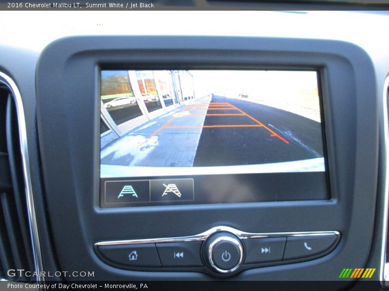Summit White / Jet Black 2016 Chevrolet Malibu LT