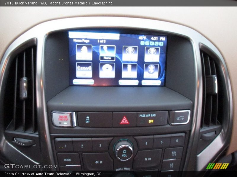 Mocha Bronze Metallic / Choccachino 2013 Buick Verano FWD