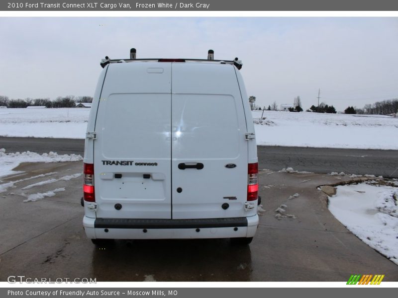 Frozen White / Dark Gray 2010 Ford Transit Connect XLT Cargo Van