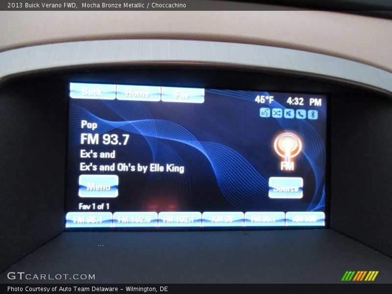 Mocha Bronze Metallic / Choccachino 2013 Buick Verano FWD