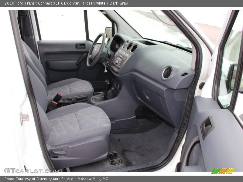 Frozen White / Dark Gray 2010 Ford Transit Connect XLT Cargo Van