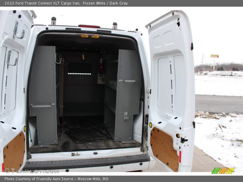 Frozen White / Dark Gray 2010 Ford Transit Connect XLT Cargo Van