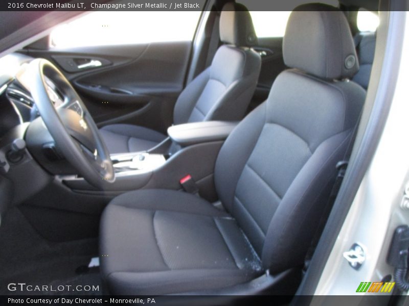 Champagne Silver Metallic / Jet Black 2016 Chevrolet Malibu LT