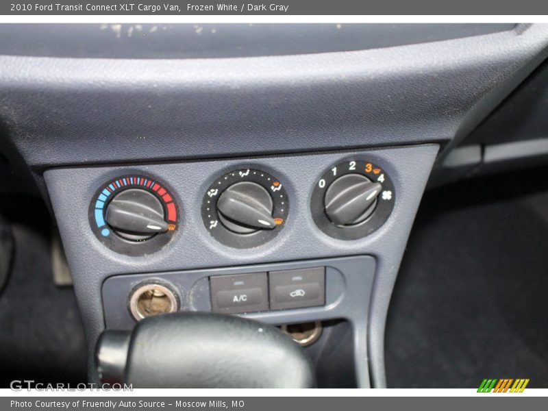 Frozen White / Dark Gray 2010 Ford Transit Connect XLT Cargo Van