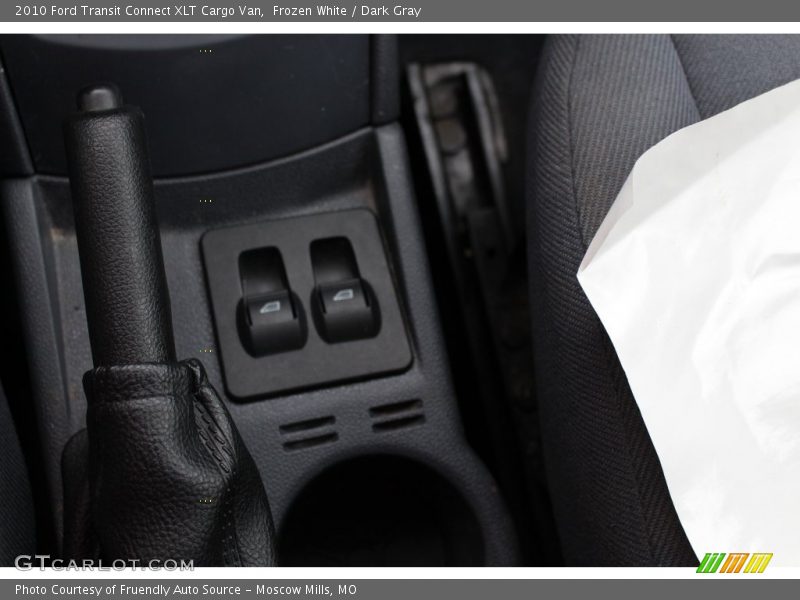 Frozen White / Dark Gray 2010 Ford Transit Connect XLT Cargo Van