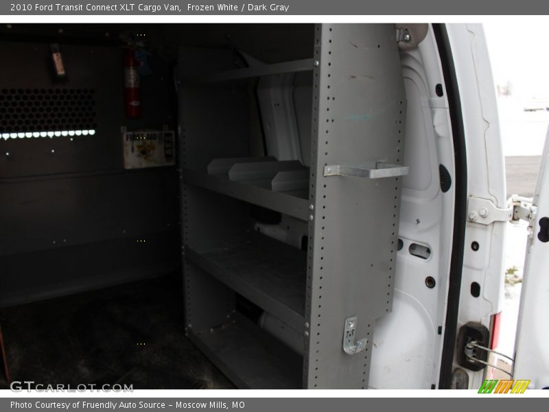 Frozen White / Dark Gray 2010 Ford Transit Connect XLT Cargo Van