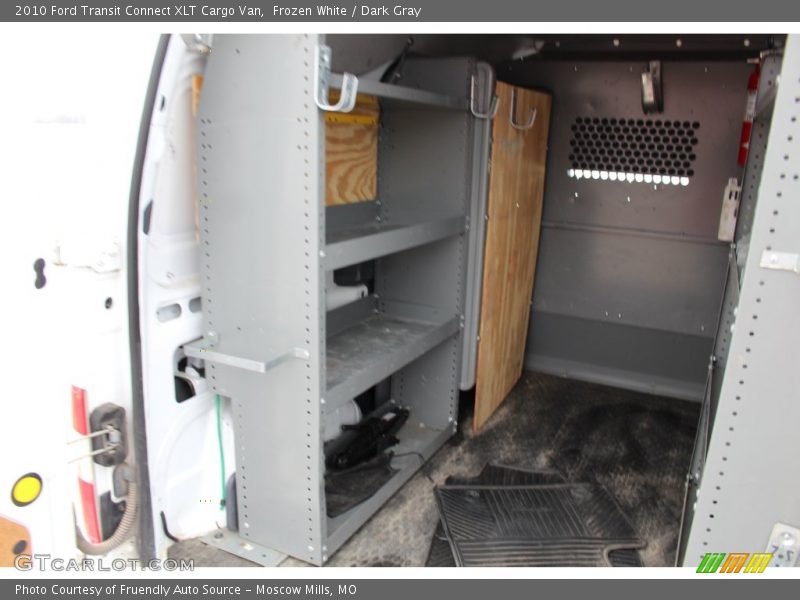 Frozen White / Dark Gray 2010 Ford Transit Connect XLT Cargo Van