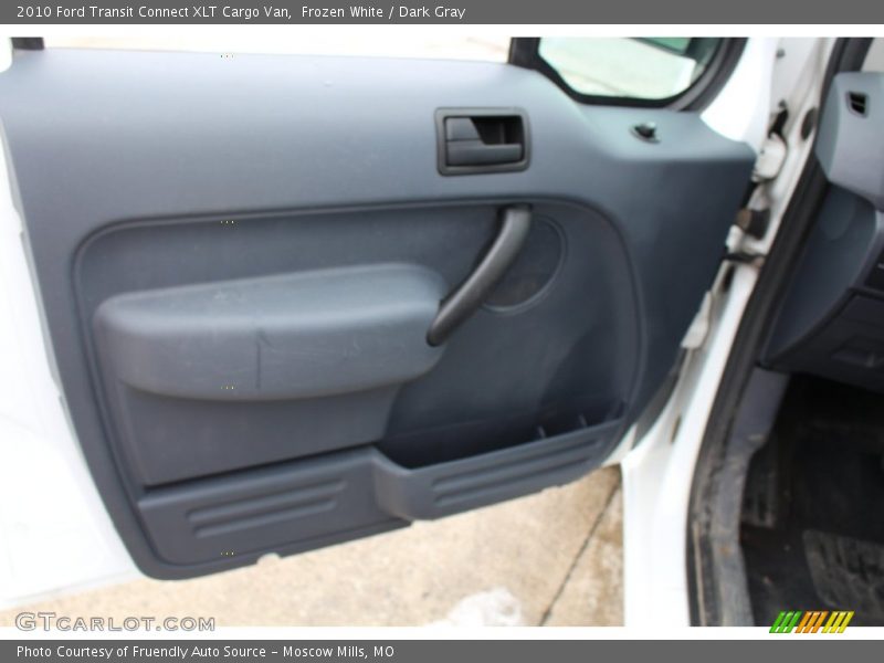 Frozen White / Dark Gray 2010 Ford Transit Connect XLT Cargo Van