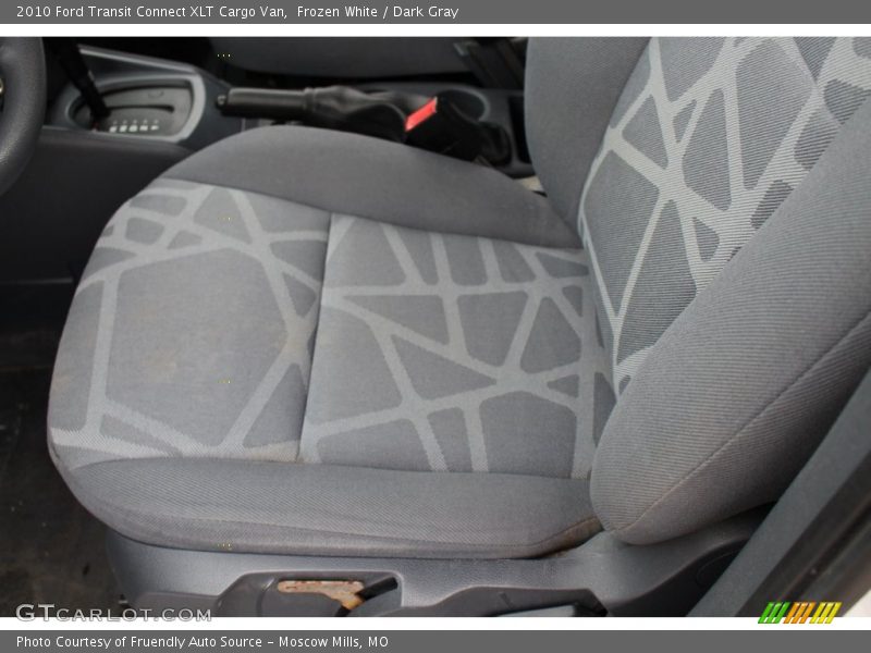Frozen White / Dark Gray 2010 Ford Transit Connect XLT Cargo Van