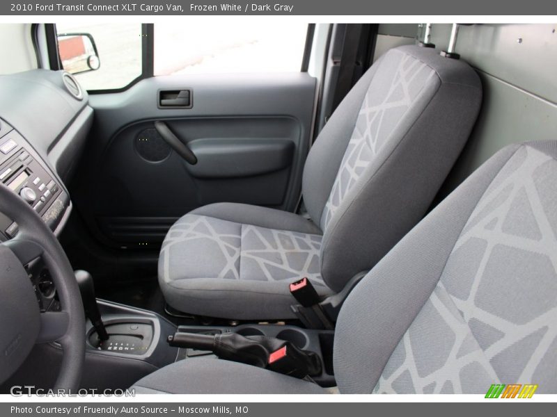Frozen White / Dark Gray 2010 Ford Transit Connect XLT Cargo Van