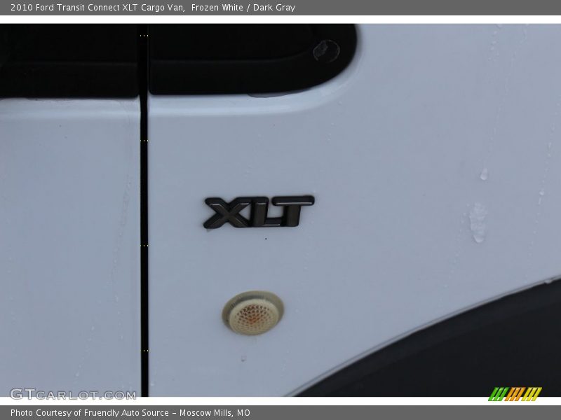 Frozen White / Dark Gray 2010 Ford Transit Connect XLT Cargo Van