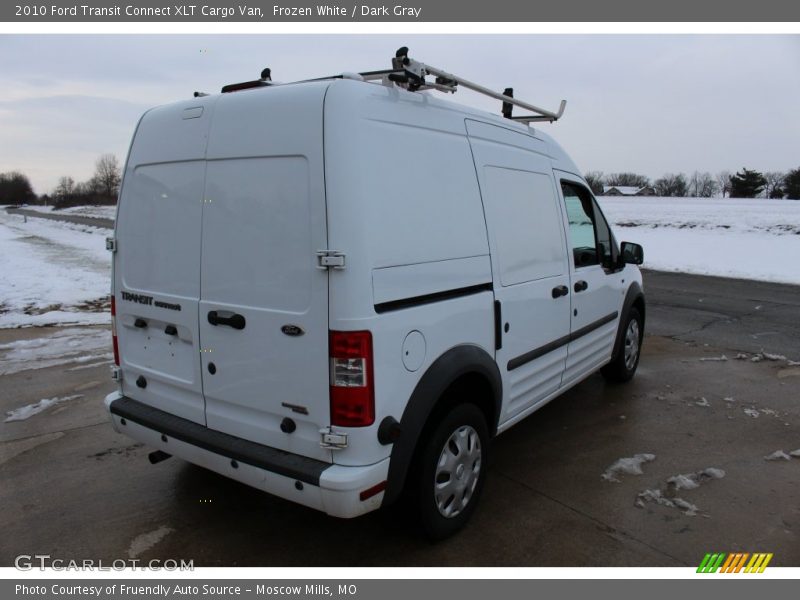 Frozen White / Dark Gray 2010 Ford Transit Connect XLT Cargo Van