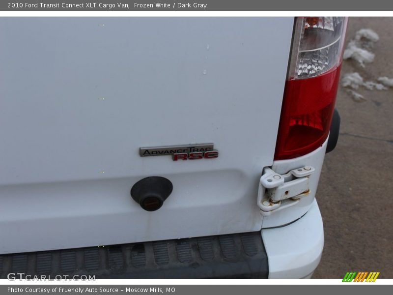 Frozen White / Dark Gray 2010 Ford Transit Connect XLT Cargo Van