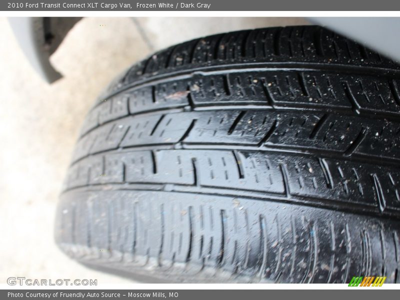 Frozen White / Dark Gray 2010 Ford Transit Connect XLT Cargo Van