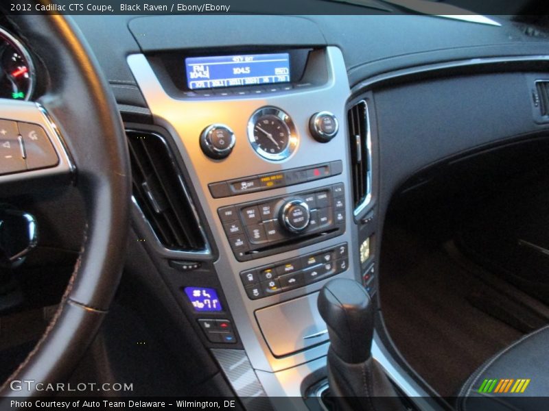 Black Raven / Ebony/Ebony 2012 Cadillac CTS Coupe