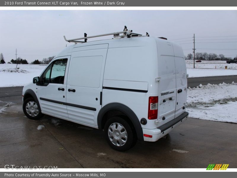 Frozen White / Dark Gray 2010 Ford Transit Connect XLT Cargo Van