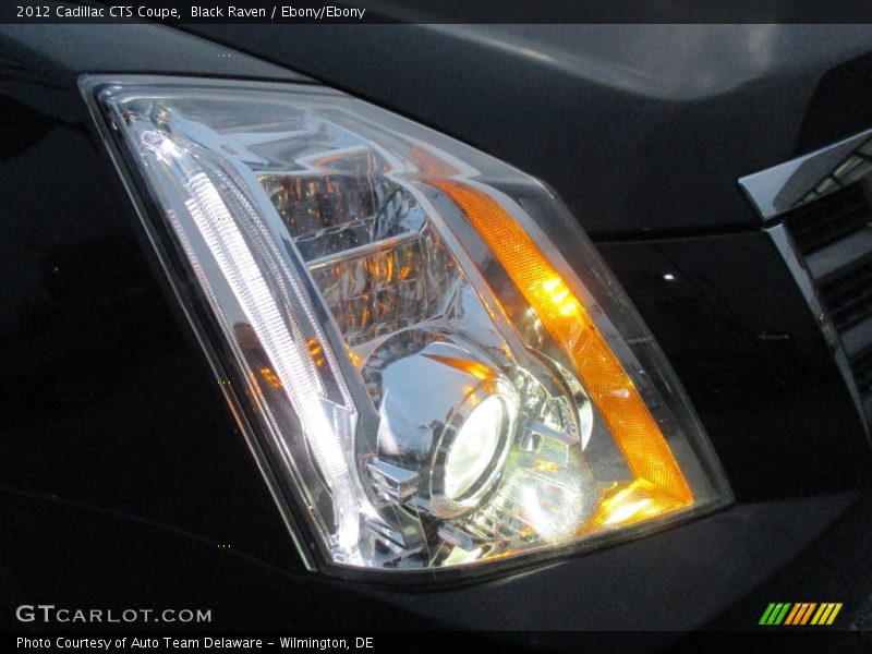 Black Raven / Ebony/Ebony 2012 Cadillac CTS Coupe