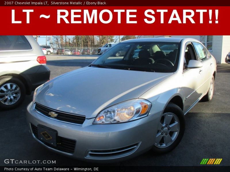 Silverstone Metallic / Ebony Black 2007 Chevrolet Impala LT