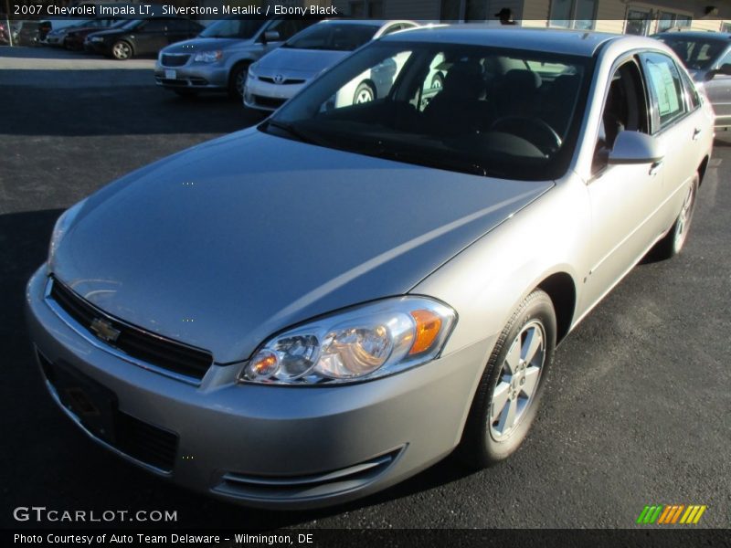 Silverstone Metallic / Ebony Black 2007 Chevrolet Impala LT