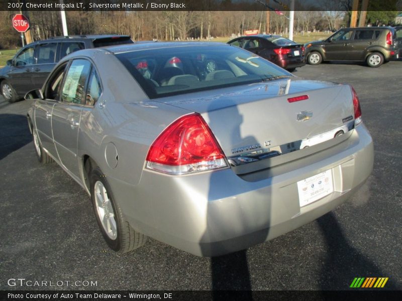 Silverstone Metallic / Ebony Black 2007 Chevrolet Impala LT