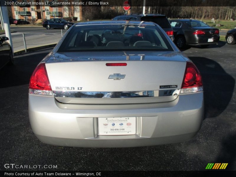 Silverstone Metallic / Ebony Black 2007 Chevrolet Impala LT