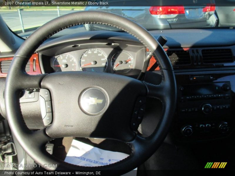 Silverstone Metallic / Ebony Black 2007 Chevrolet Impala LT
