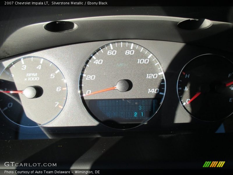 Silverstone Metallic / Ebony Black 2007 Chevrolet Impala LT