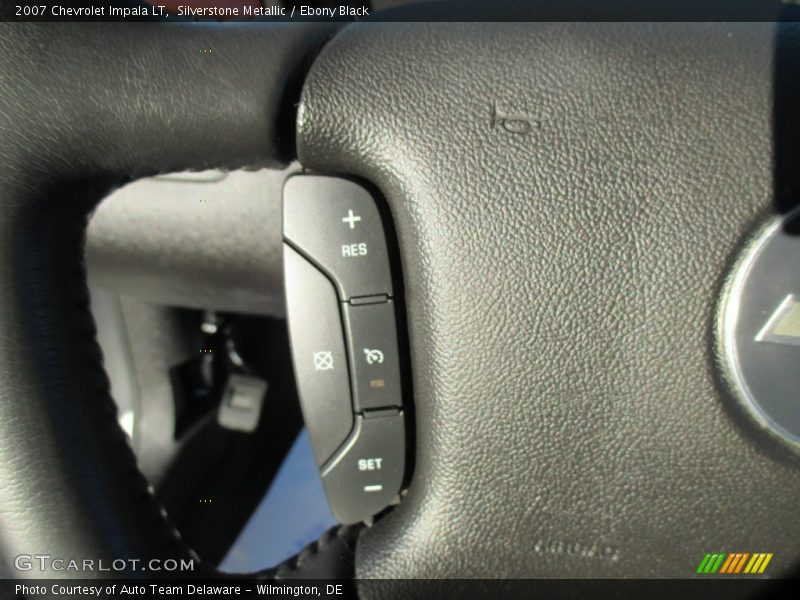 Silverstone Metallic / Ebony Black 2007 Chevrolet Impala LT
