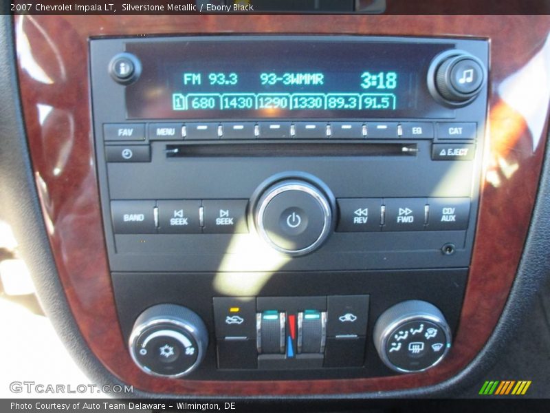 Silverstone Metallic / Ebony Black 2007 Chevrolet Impala LT