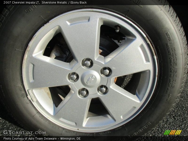 Silverstone Metallic / Ebony Black 2007 Chevrolet Impala LT