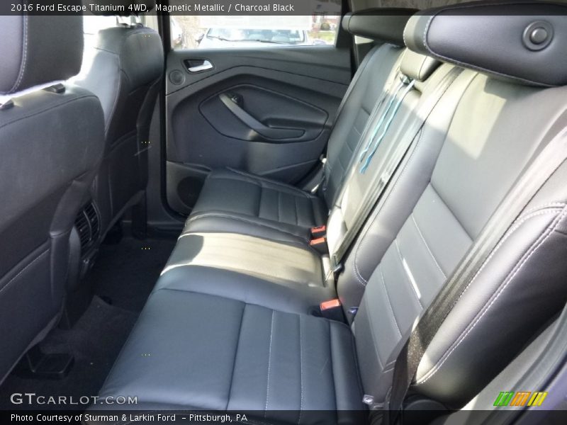 Magnetic Metallic / Charcoal Black 2016 Ford Escape Titanium 4WD