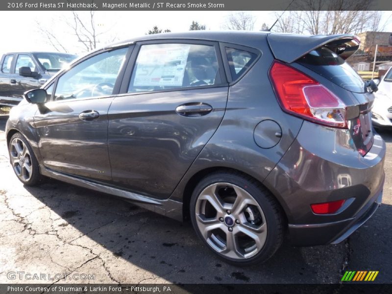 Magnetic Metallic / ST Recaro Smoke Storm 2016 Ford Fiesta ST Hatchback