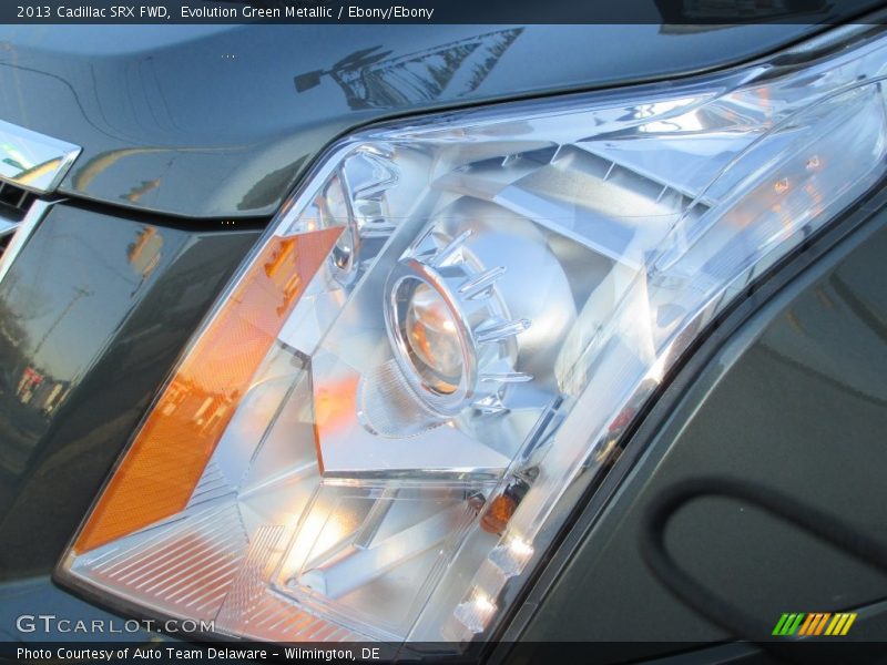 Evolution Green Metallic / Ebony/Ebony 2013 Cadillac SRX FWD