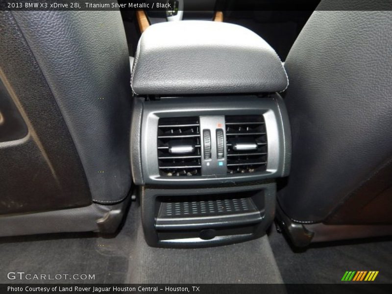 Titanium Silver Metallic / Black 2013 BMW X3 xDrive 28i