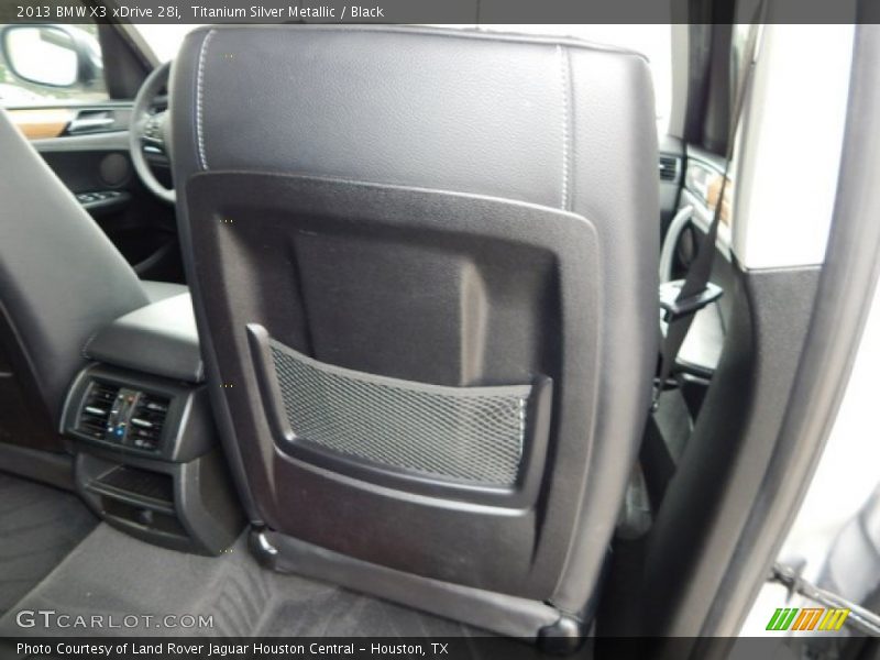 Titanium Silver Metallic / Black 2013 BMW X3 xDrive 28i