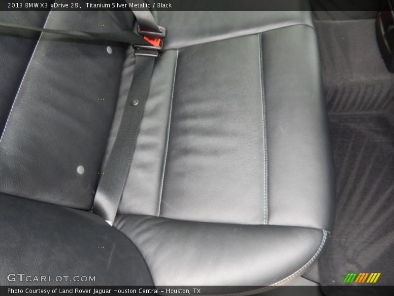 Titanium Silver Metallic / Black 2013 BMW X3 xDrive 28i