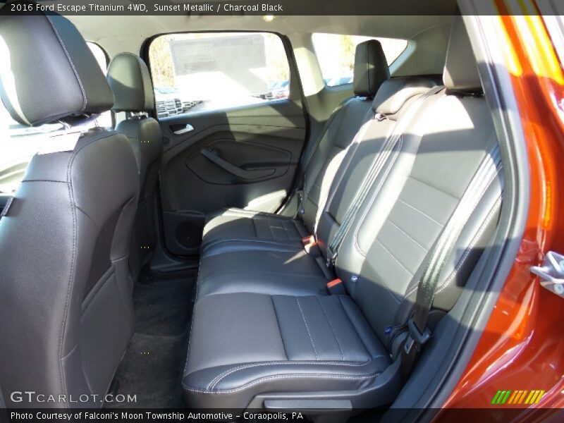 Sunset Metallic / Charcoal Black 2016 Ford Escape Titanium 4WD