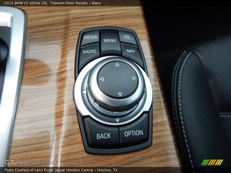Titanium Silver Metallic / Black 2013 BMW X3 xDrive 28i
