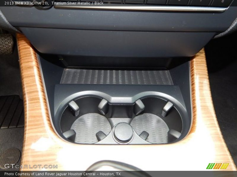 Titanium Silver Metallic / Black 2013 BMW X3 xDrive 28i