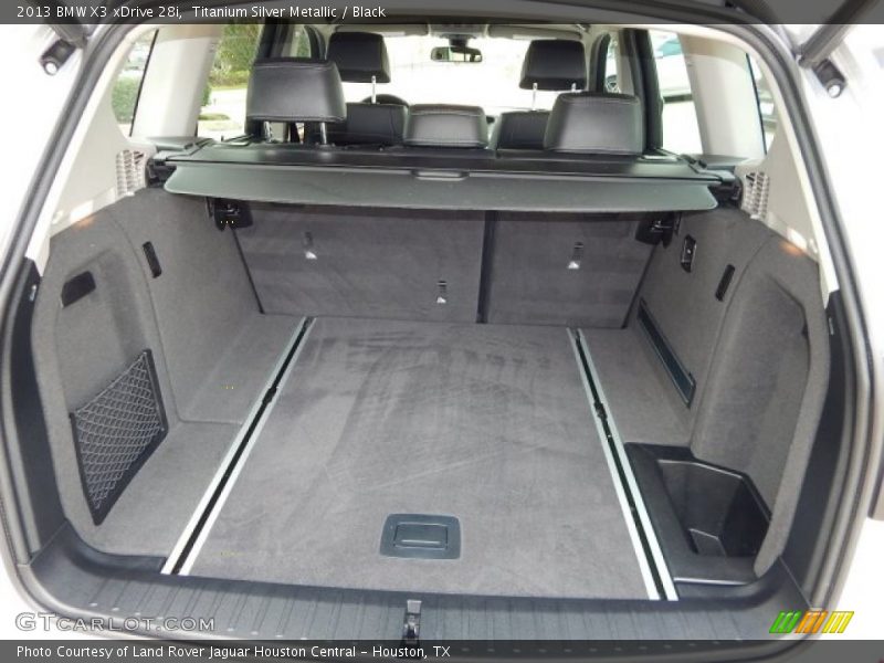 Titanium Silver Metallic / Black 2013 BMW X3 xDrive 28i