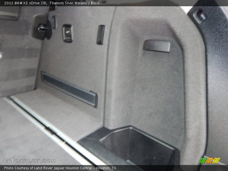 Titanium Silver Metallic / Black 2013 BMW X3 xDrive 28i