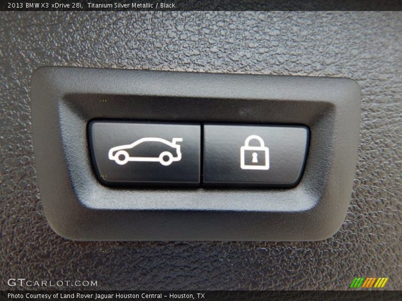 Titanium Silver Metallic / Black 2013 BMW X3 xDrive 28i