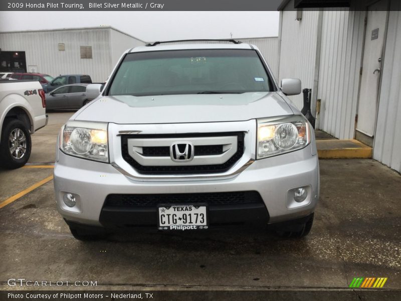 Billet Silver Metallic / Gray 2009 Honda Pilot Touring