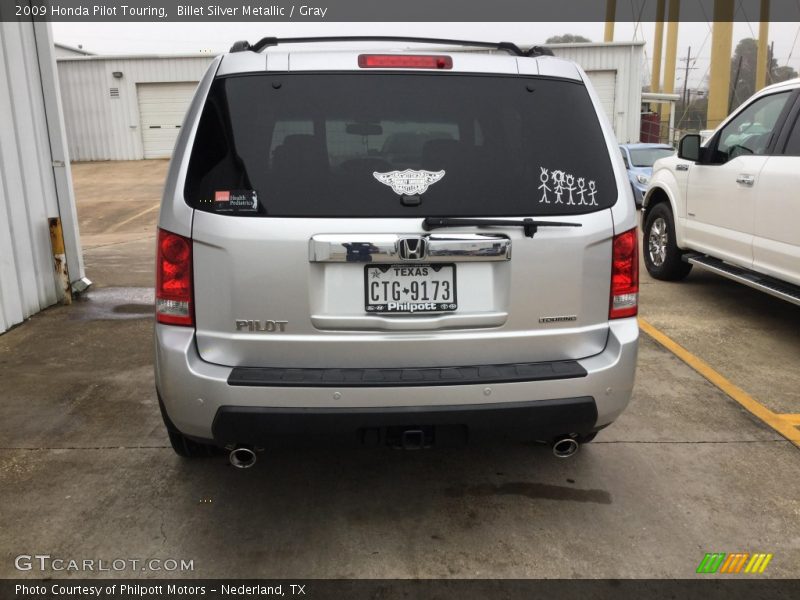 Billet Silver Metallic / Gray 2009 Honda Pilot Touring