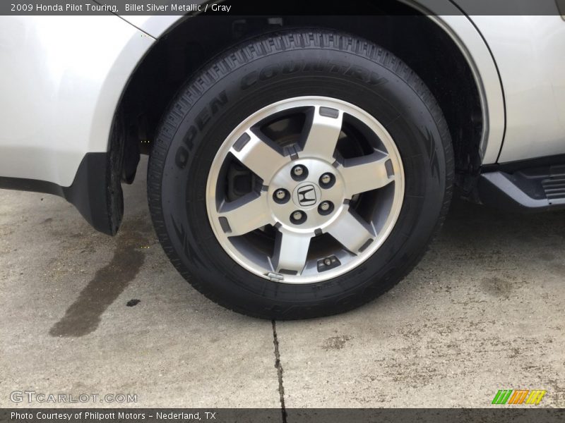 Billet Silver Metallic / Gray 2009 Honda Pilot Touring