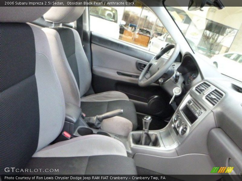 Obsidian Black Pearl / Anthracite Black 2006 Subaru Impreza 2.5i Sedan